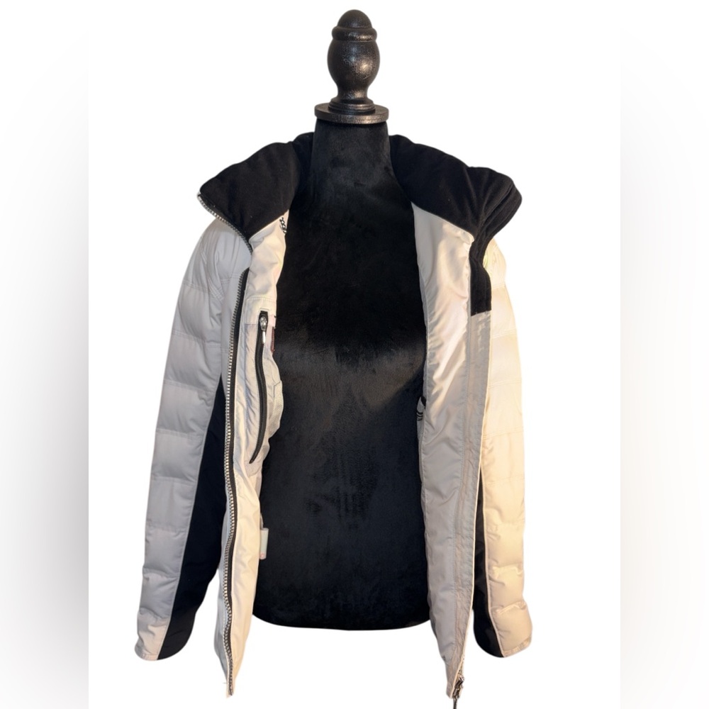 Obermeyer Ridgeline X4 Outer Layer Weather X System White/Black Size 6 - Picture 3 of 16